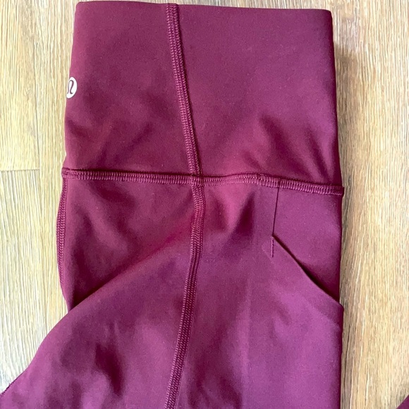 Lululemon Pace Rival High Rise Crop 22” XS 4 - Picture 3 of 6